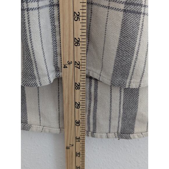 Madewell Flannel Button-Up Shirt in Plaid with Pockets Size M - Picture 6 of 6